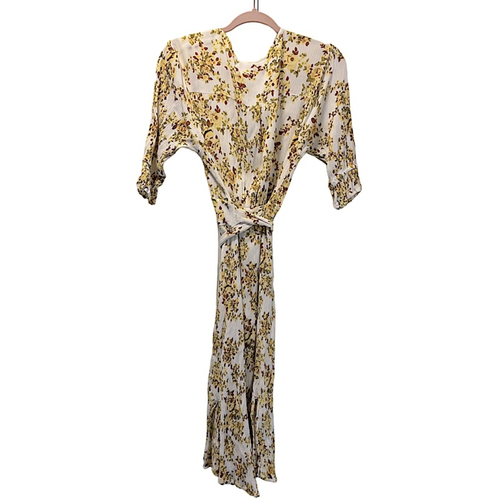 FAITHFULL THE BRAND Rafa Midi Dress Size Medium - Picture 8 of 11